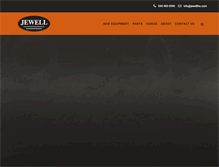 Tablet Screenshot of jewellmachinery.com